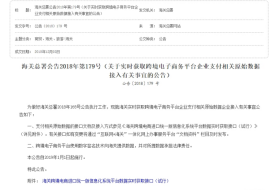 搭建跨境小程序商城需要什么資質(zhì)？海關(guān)179號(hào)文件如何對(duì)接？